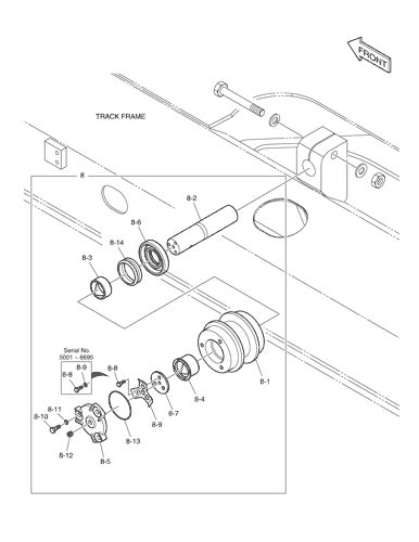 Upper Roller Dx Lc Doosan Parts Catalog Online