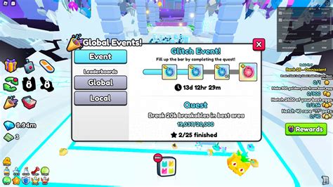 Pet Simulator 99 Glitch Event Details - Hold to Reset