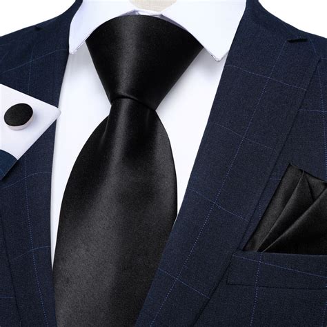 midnight classic silk tie set   knot