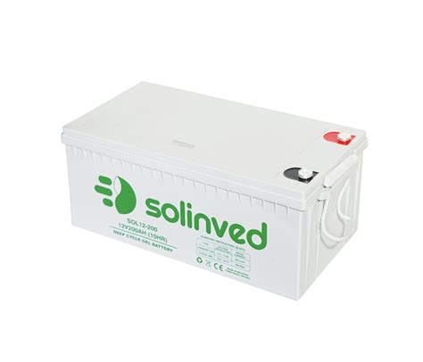 Гелевый аккумулятор 200 ah 12V GEL SOLINVED. Аккумуляторная батарея 200 ...