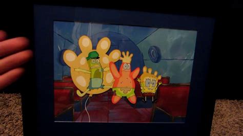 Screen Used SpongeBob SquarePants Animation Cel! - YouTube