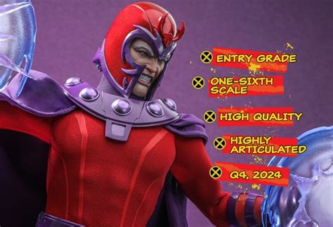 Hot ToysHONŌ STUDIO 發佈X Men系列磁力王1比6比例可動人偶