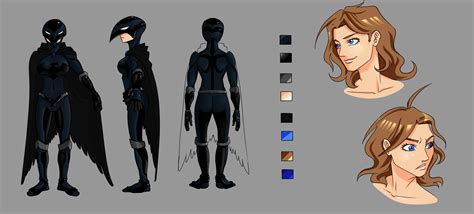 Nitehawk Reference Sheet By Blackbird Hentai Foundry