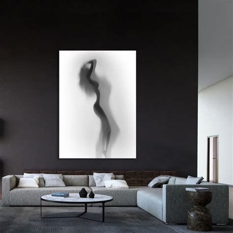 Naked Girl Wall Art Nude Woman Canvas Prints Sexy Bedroom And Bathroom Decor Erotic Canvas
