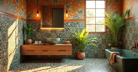 Tendencia De Azulejos Para Banheiro - 8 Tendências de Azulejos para Banheiro que Vão Personalizar Seu Espaço