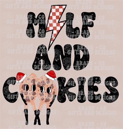 Milf And Cookies PNG Etsy
