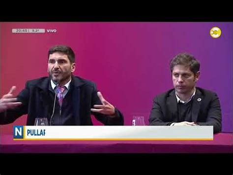 Maximiliano Pullaro Y Axel Kicillof Juntos En Santa Fe N