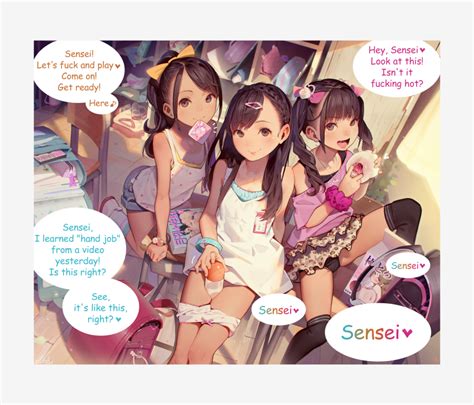 Muk Monsieur Original White Footwear Absurdres Highres 3girls Artificial Vagina