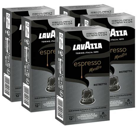 Capsules Aluminium Ristretto Compatibles Nespresso Lavazza X Capsules