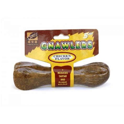Gnawler 20cm Bacon Bone 8 Large Wonderworld Aquarium And Pet Centre