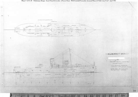 Flower Class Corvette Layout