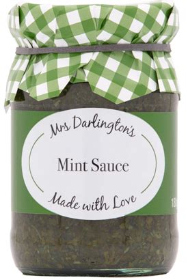 Mrs Darlington S Mint Sauce G Pecks Farm Shop