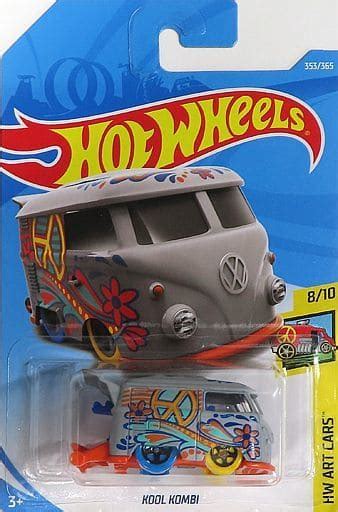 駿河屋 KOOL KOMBI グレーオレンジライトブルー Hot Wheels HW ART CARS FJW ホットウィールhotwheels