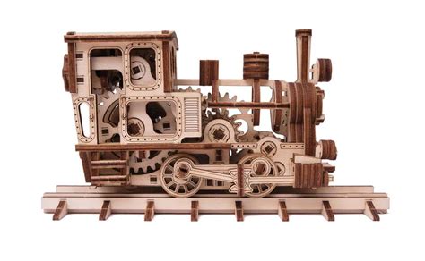 Конструктор 3D-Пазл Wood Trick Паровозик с рельсами | Всего за 2990 р ...