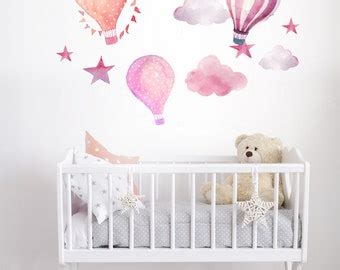 Hot Air Balloon Watercolor Print Of Painting