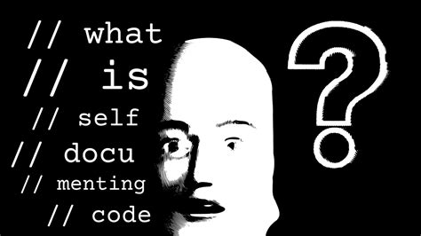 What is self-documenting code? - YouTube