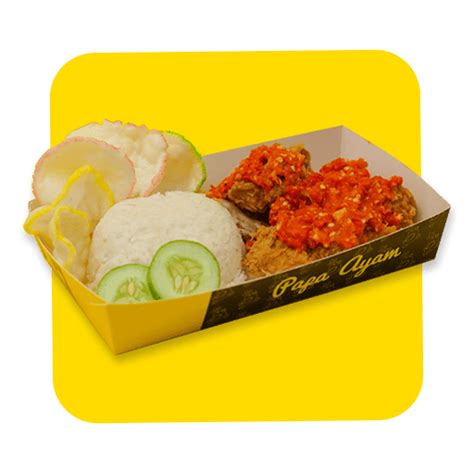ayam geprek original papa ayam