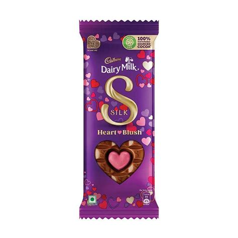 Cadbury Dairy Milk Silk Heart Blush Chocolate 150g Catchme Lk