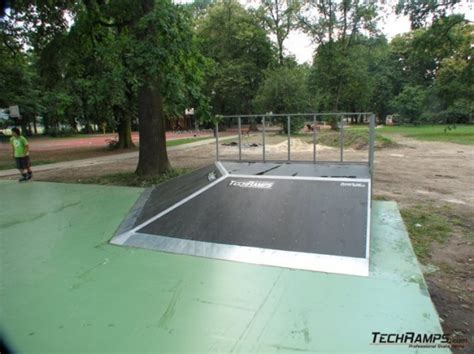 2x Bank Ramp 90deg Exemplary Skateparks Techramps Costruzione E
