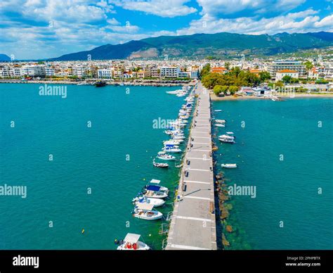 Panorama view of the port of Kalamata, Greece Stock Photo - Alamy