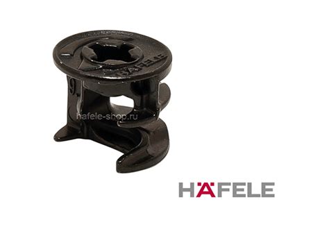 Эксцентрик мебельный MINIFIX 15 черный для плит толщиной от 19мм