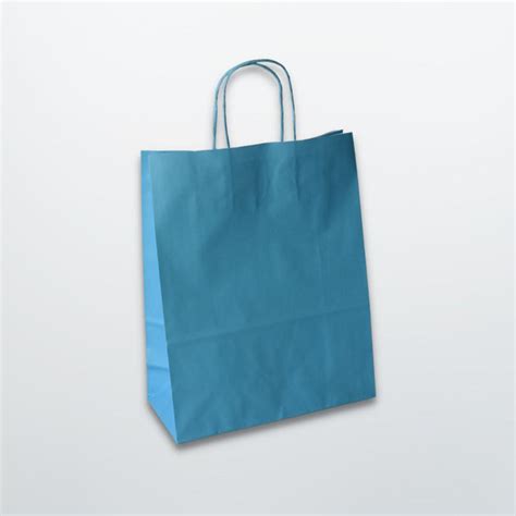 Twist Handle Paper Bags Coloured Print On