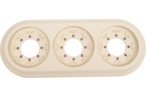 Рамка 3-местная Bylectrica, серия РЕТРО ЮЛИГ.735212.472, бежевый ...