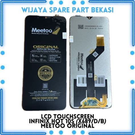 Jual Lcd Touchscreen Infinix Hot S Meeto Original X D B Black Shopee Indonesia