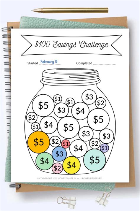Saving Money Challenge Artofit