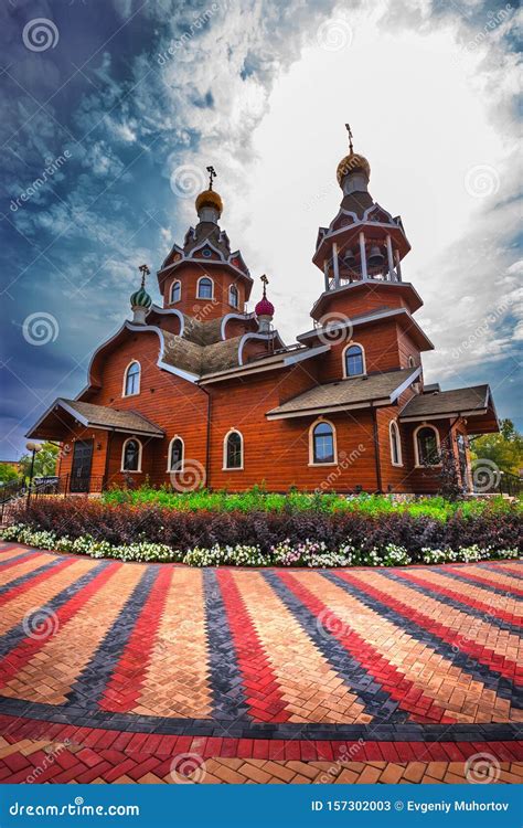 Orthodox Church in Honor of the Epiphany. Berdsk, Western Siberia ...