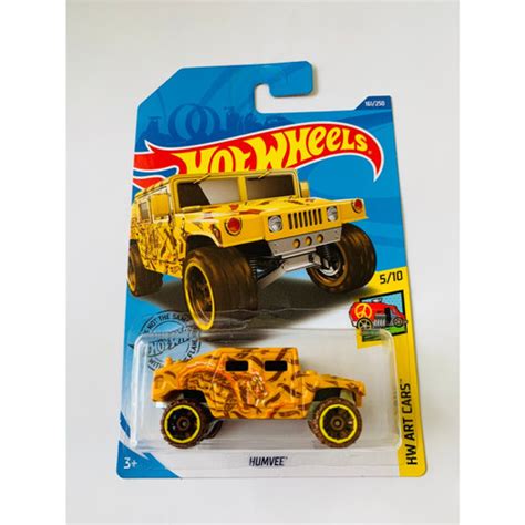 Jual Hot Wheels Hotwheels Humvee Hummer Kuning Hw Art Cars Lot J Murah Kab Bekasi