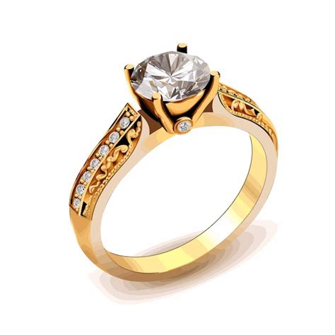 premium vector ring design