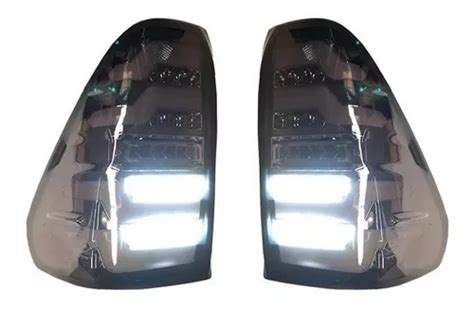 Calaveras Drl Led Toyota Hilux Direccional 16 22 Secuencial En Venta En