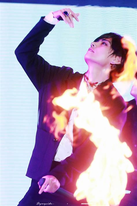 BTS S V Is Now The God Of Fire After He Was Seen Firebending On Stage