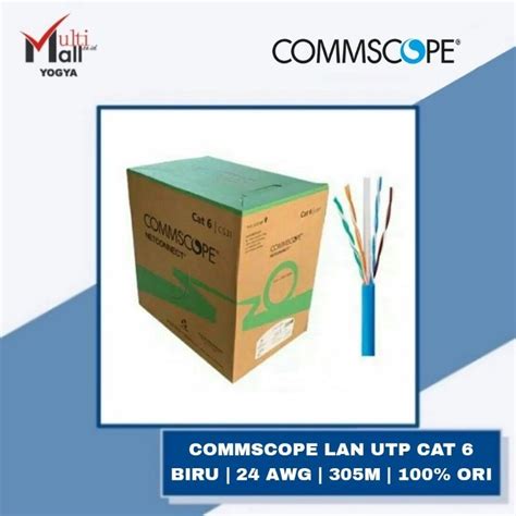 Jual Commscope Kabel Lan Utp Cat Meter Original Shopee