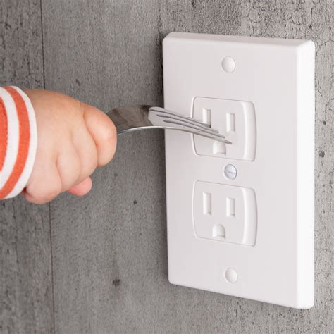 24 Pack Deer Outlet Covers Baby Proofing Child Safety Plug Covers For
