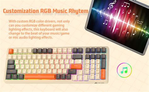 Amazon Wired Gaming Kayboard And Custom Coiled Usb C Cable Hot Swappable Mechanical