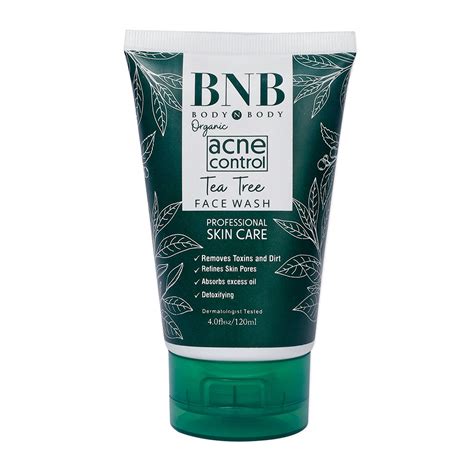Bnb Acne Control Tea Tree Face Wash 120ml Eshaisticpk