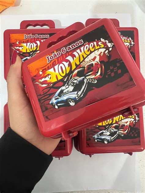 Kit Maleta Massinha De Modelar Hot Wheels Elo