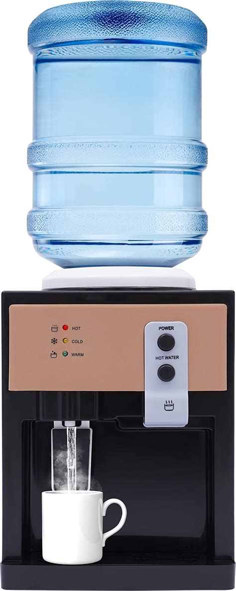Amazon Top Loading Water Cooler Dispenser Desktop Electric Hot And Cold Dispenser With