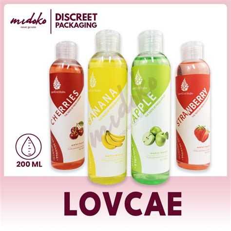 Midoko Lovcae Ml Banana Flavored Water Based Fruity Personal Lubricant For Sex Shopee
