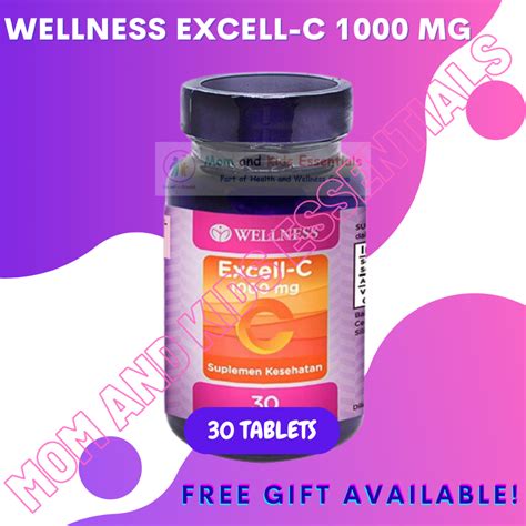 Jual Wellness Excell C Mg Tablet Suplemen Vitamin C Mg