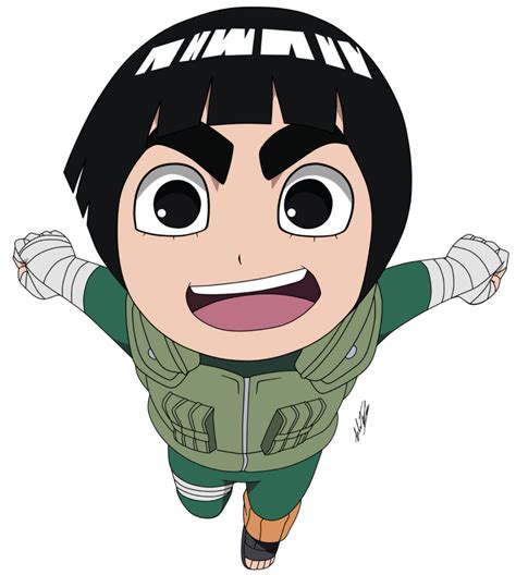 Pin On Rock Lee Chibi