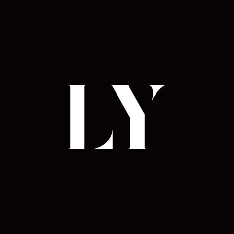 ly logo letter initial logo designs template  vector art  vecteezy