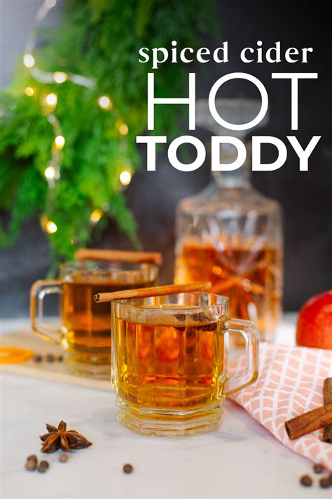 Spiced Cider Hot Toddy Recipe Lovely Indeed