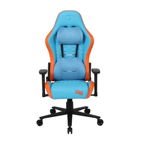 ONEX STC Years Limited Ed Hardcore Gaming Chair Onex Blue Orange ONEX STC LE P BLO Mwave