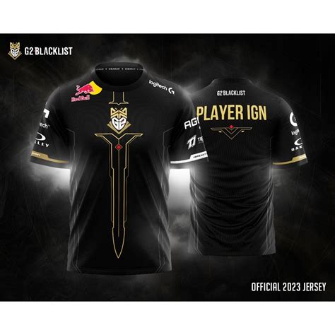 Blacklist International Jersey G2 Esports Game Lol G2 Blacklist Top