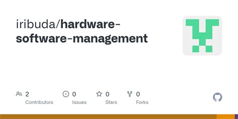 Github Iribudahardware Software Management