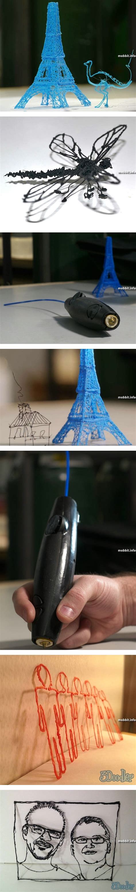 MOBBIT: Your Mobility / 3Doodler - ручка, которая рисует 3D (8 фото ...