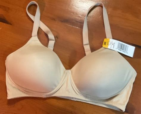 New Hanes Full Coverage Bra Color Nude Style G Size C Ebay